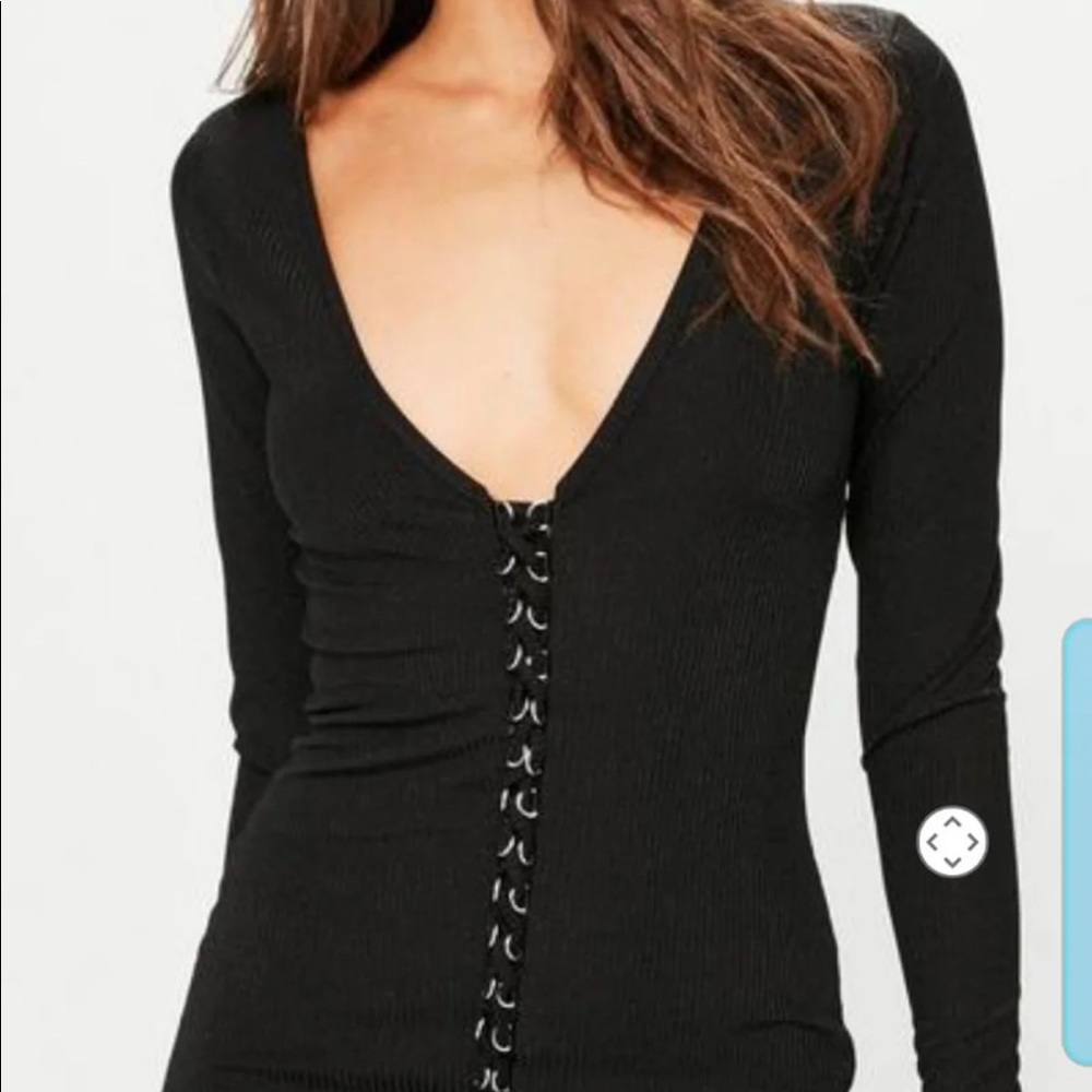 Misguided bodycon mini dress